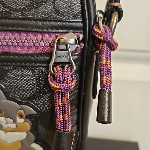 Disney x Coach Terrain Crossbody in Signature Canvas With Thumper Like New - Picture 4 of 12